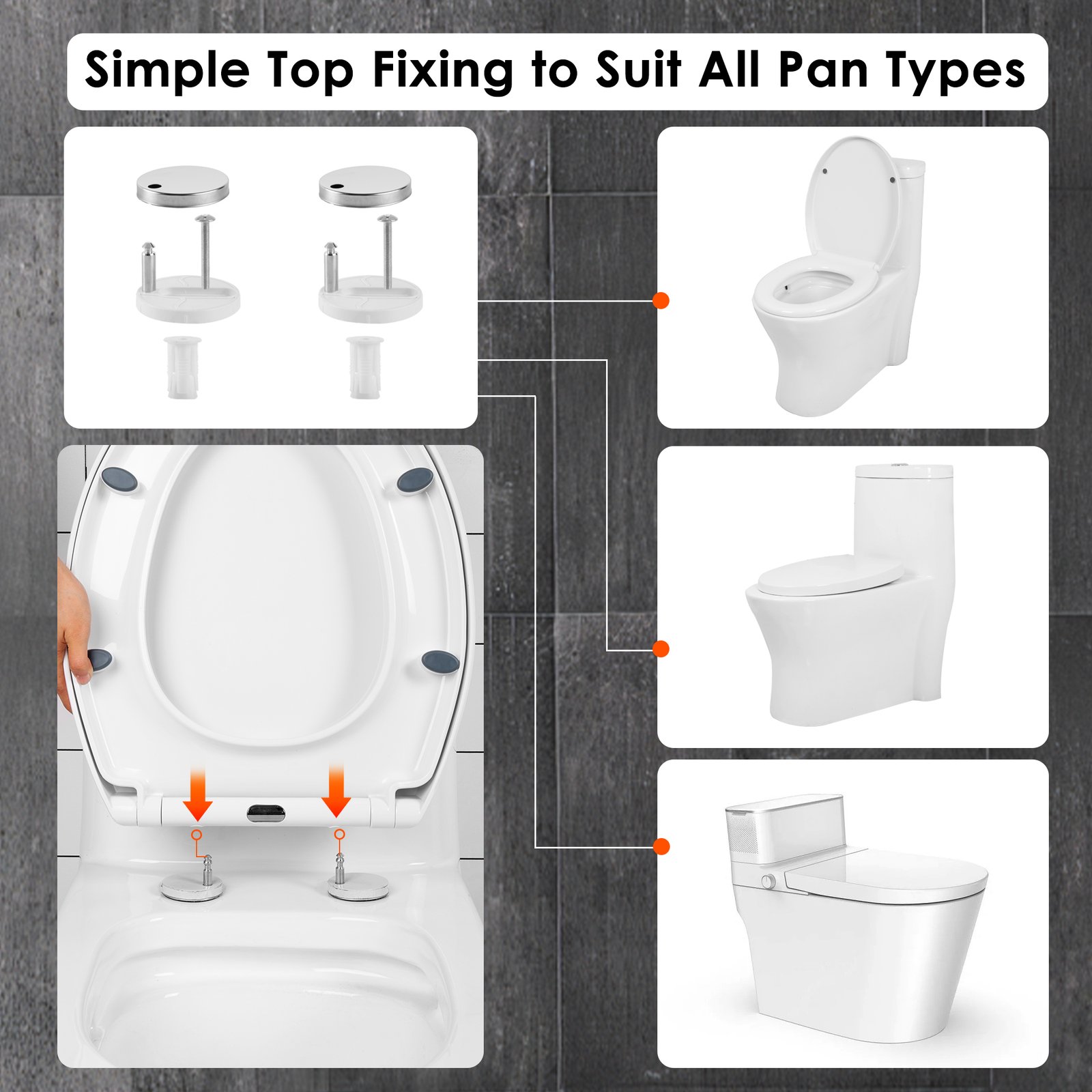 Soft Close Toilet Seat