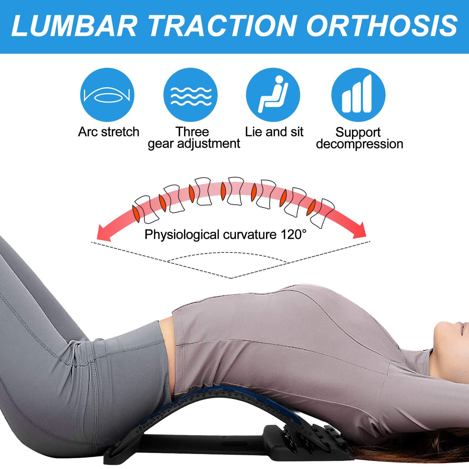 Lumbar spine reliever
