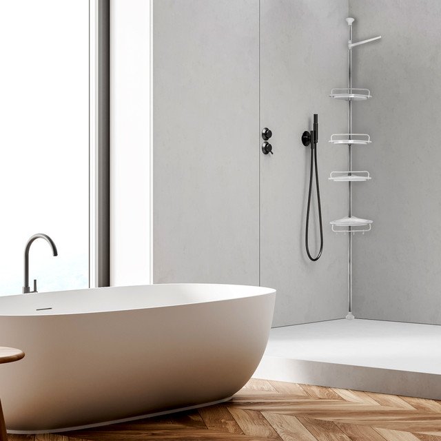 4 Tier Bathroom Corner Shelf