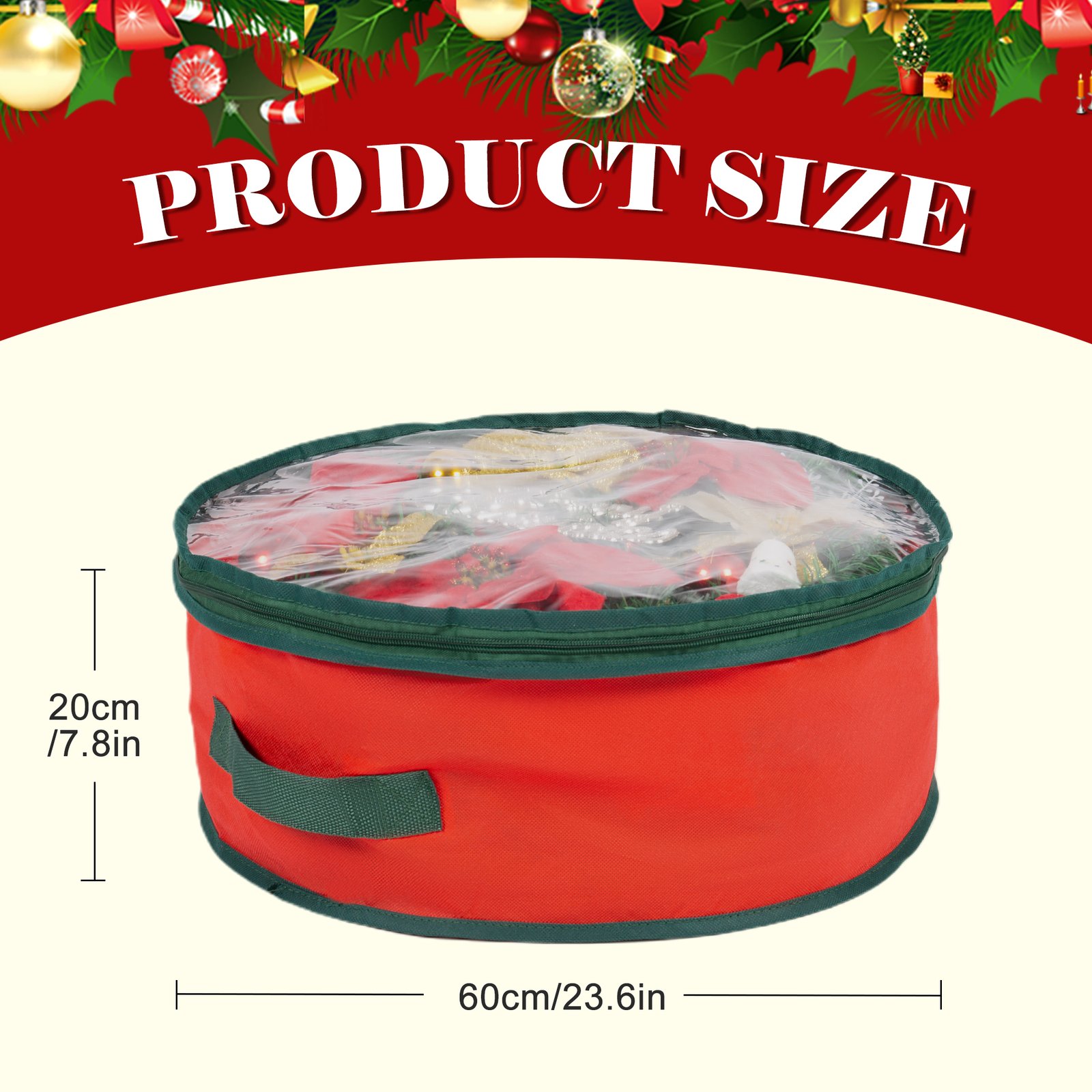 XMAS Wreath Storage Bag
