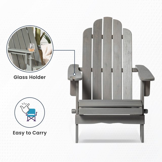 Folding Chair Wooden Deck Chair