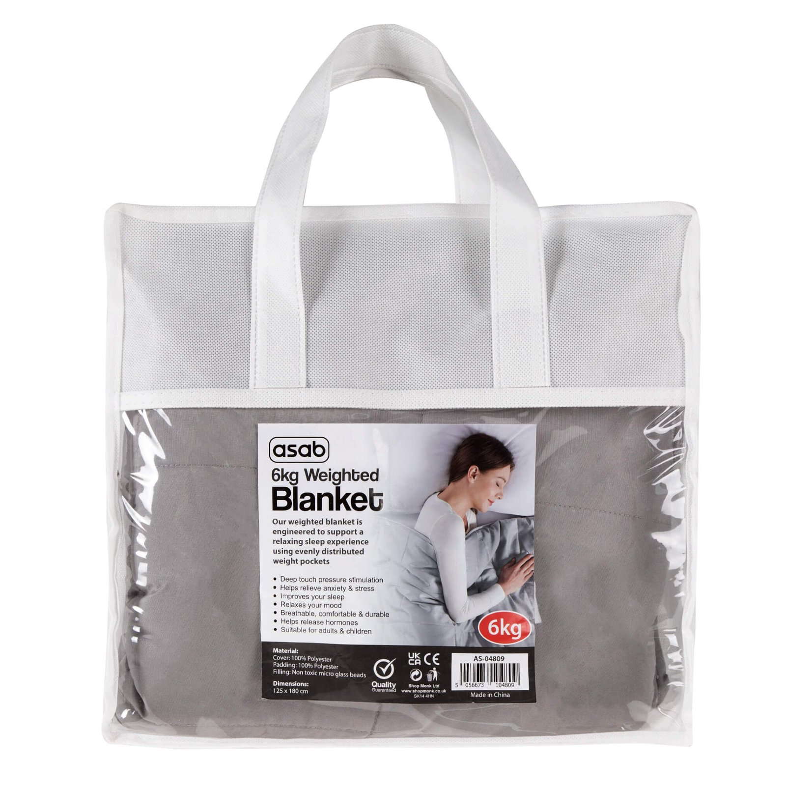 8kg Teddy Fleece Heavy Weighted Blanket