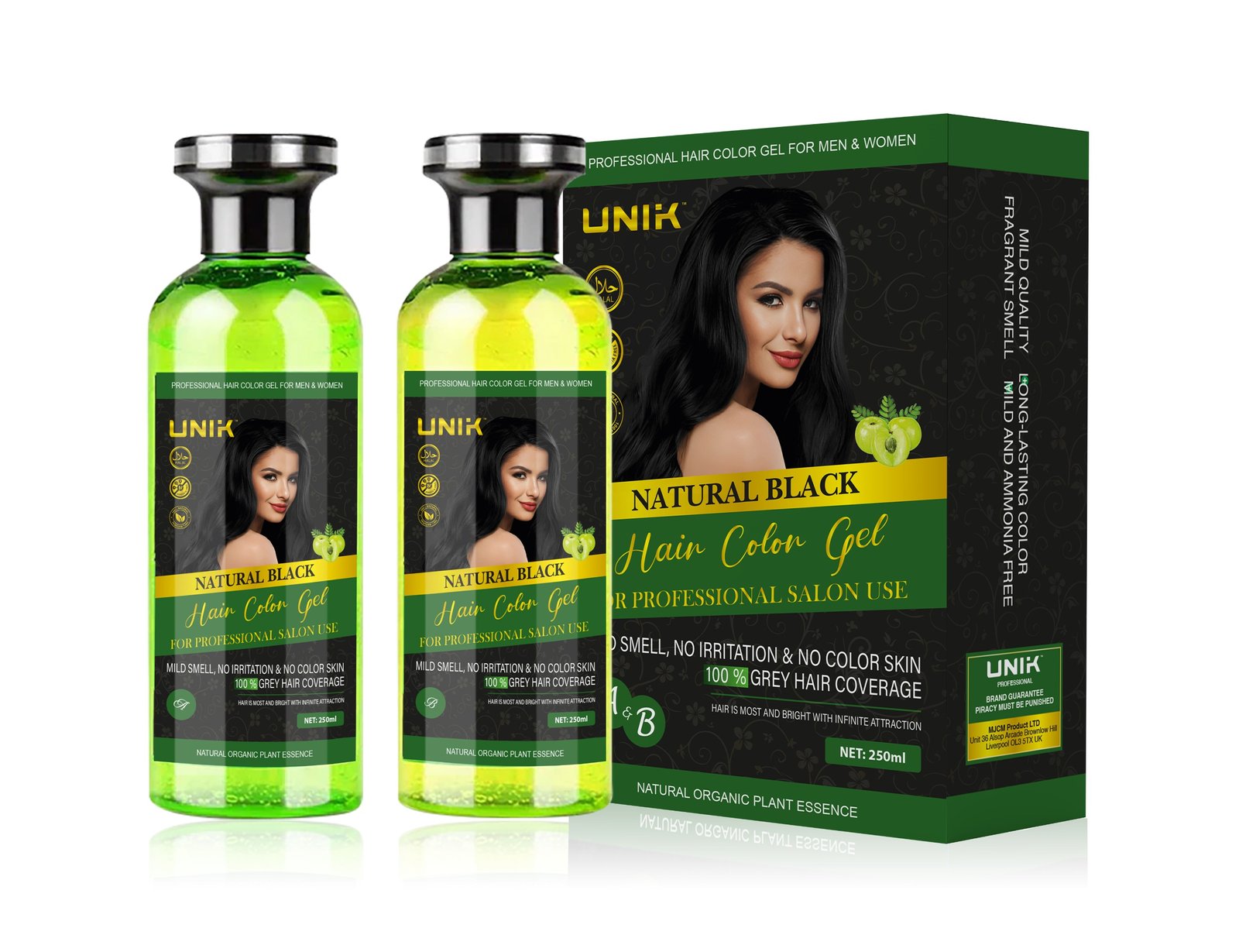 UNIK Hair Color Gel | 250 ML