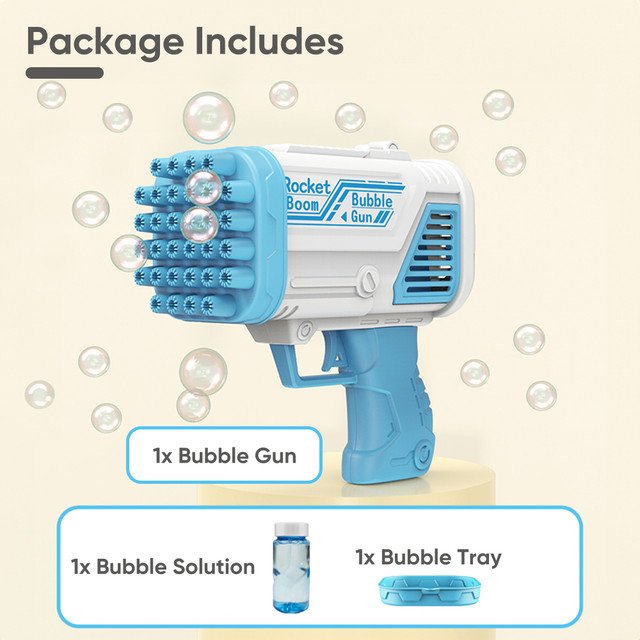 32 Holes Bubble Machine Gun