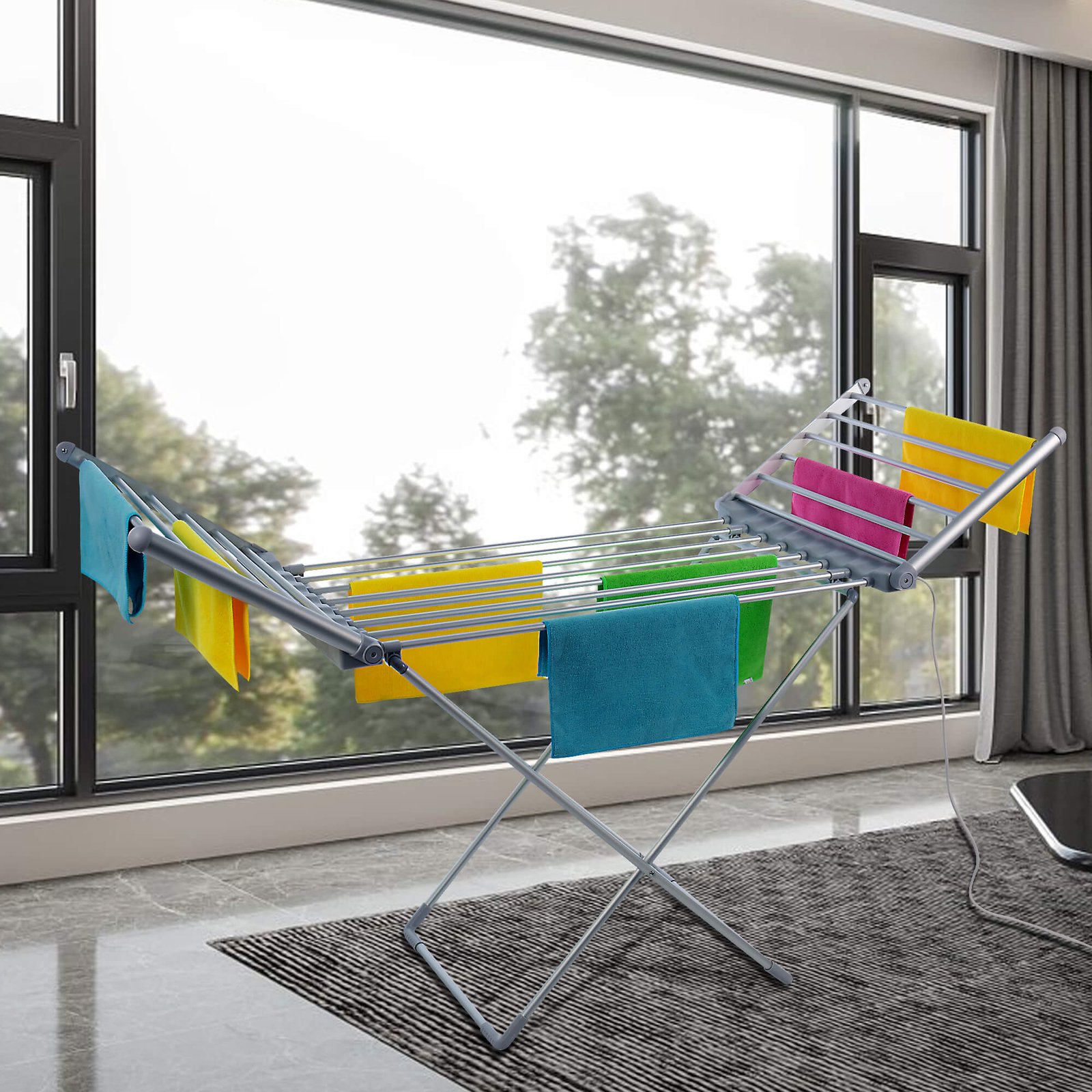 Wing Heated Clothes Foldable Airer
