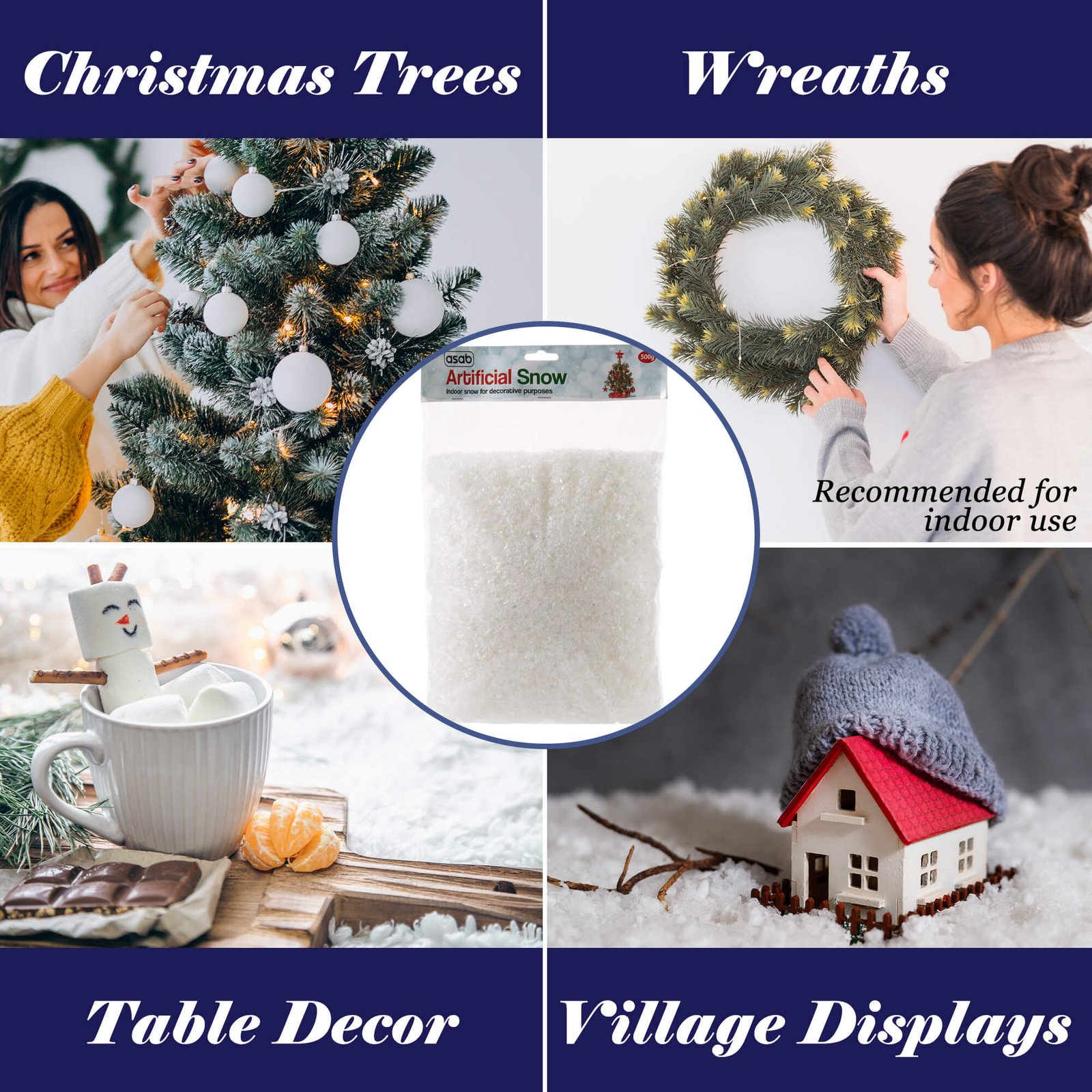 500g Artificial Snow