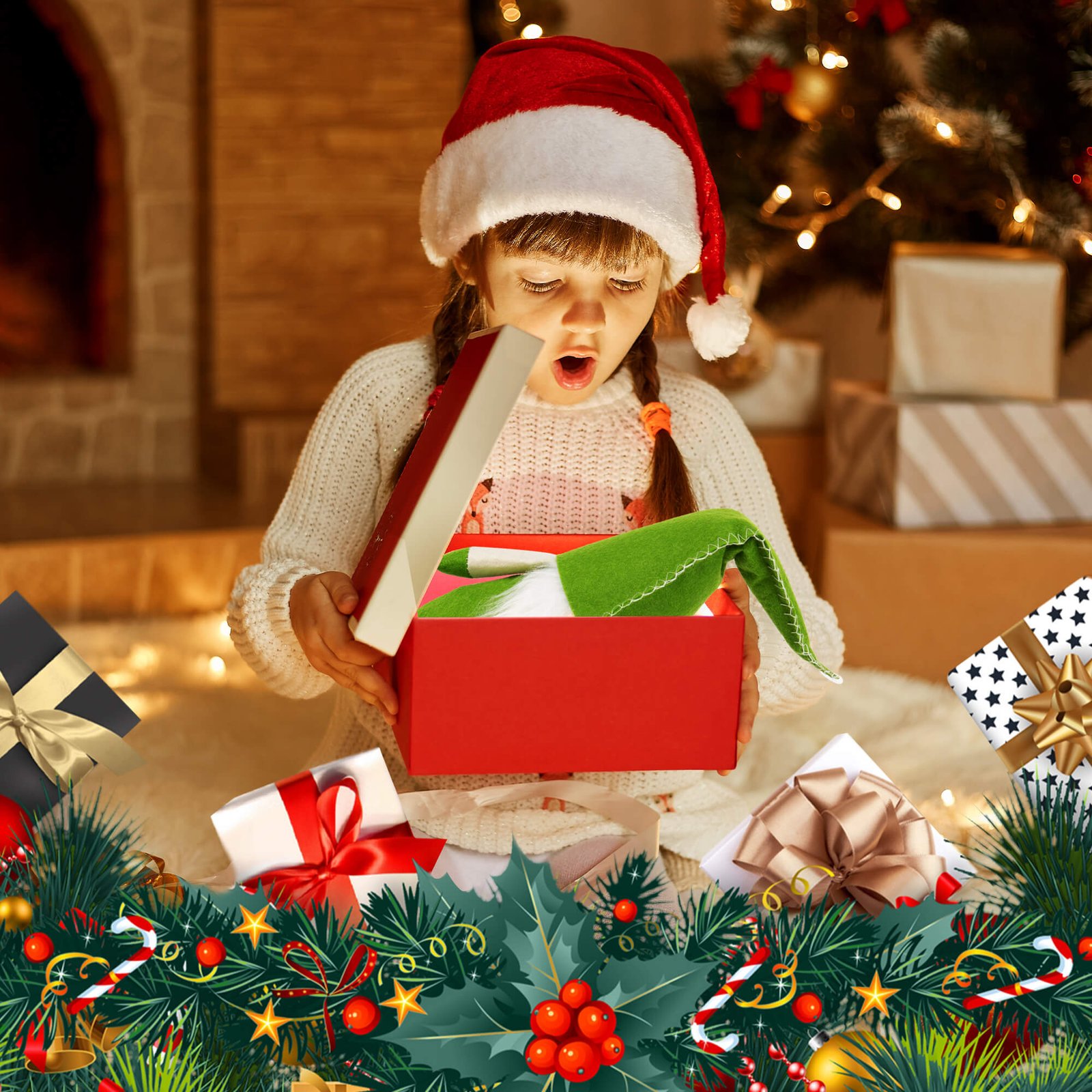 3PK Gnome Christmas Ornaments