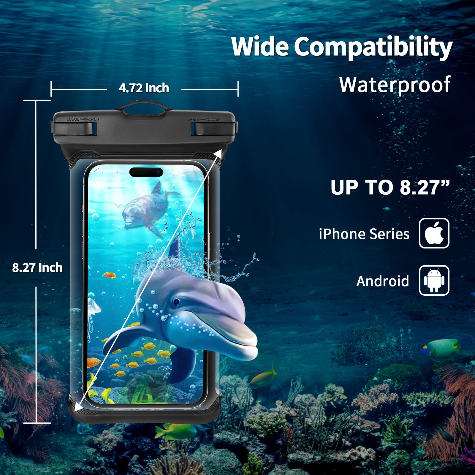 Waterproof Mobile Pouch PVC