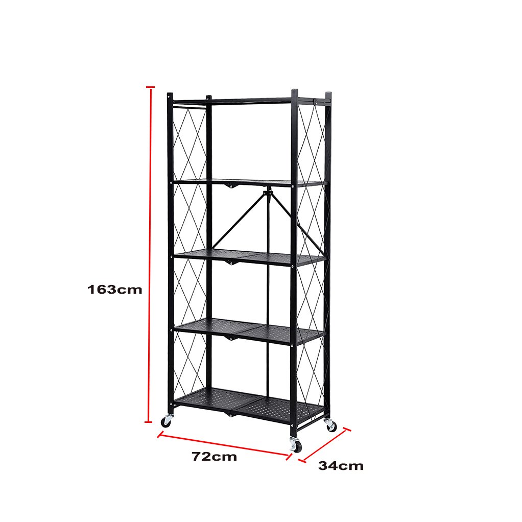 5 Tier Folding Storage Rack