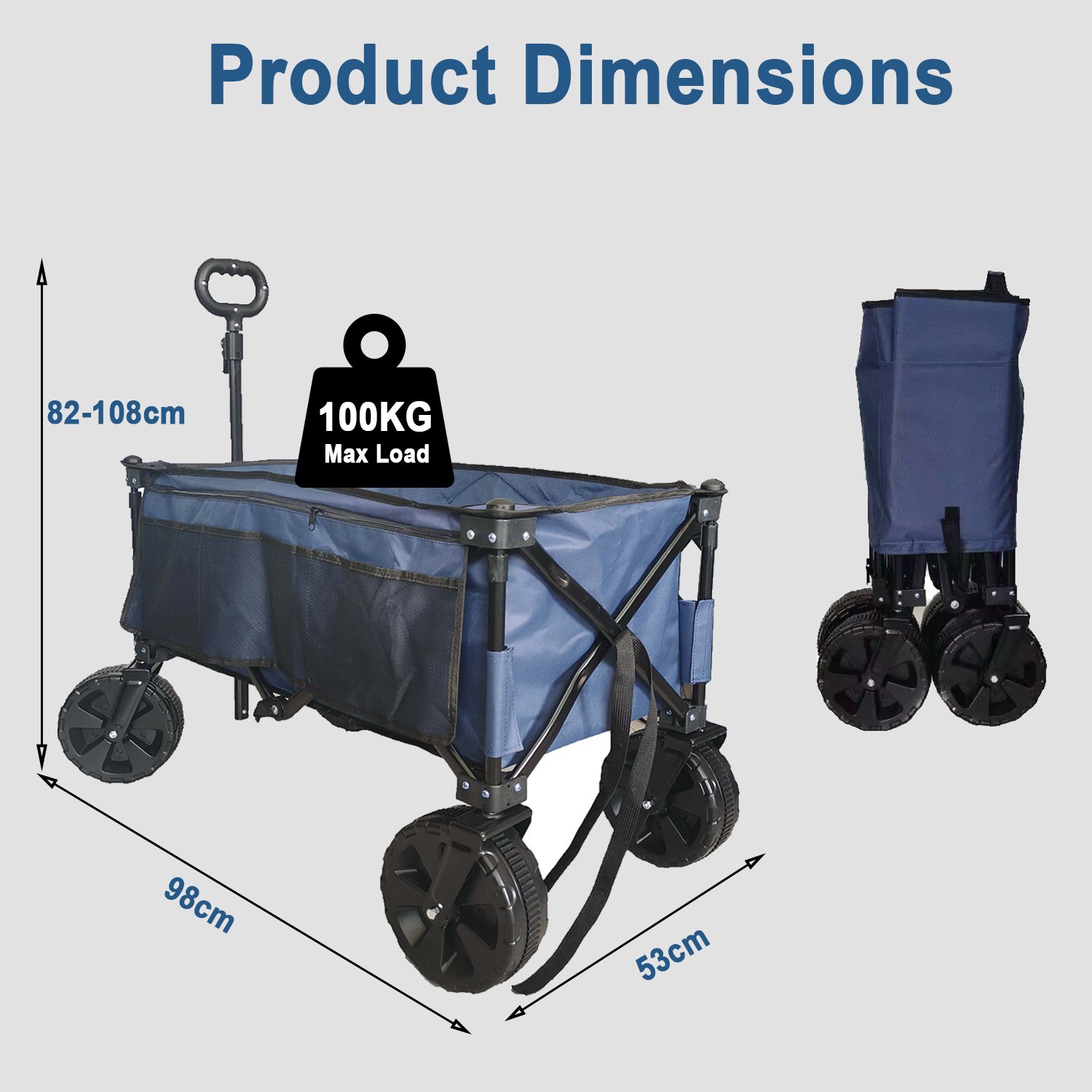 Heavy Duty Folding Wagon