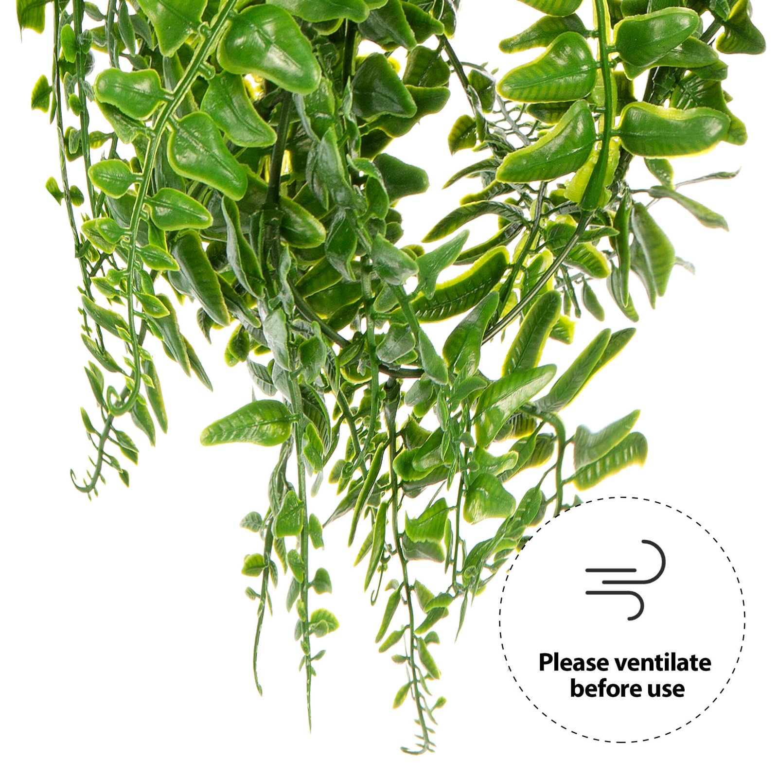 Artificial Plastic Hanging Plants