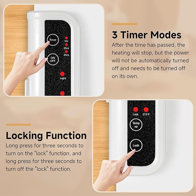 Electric Food Warmer Tray