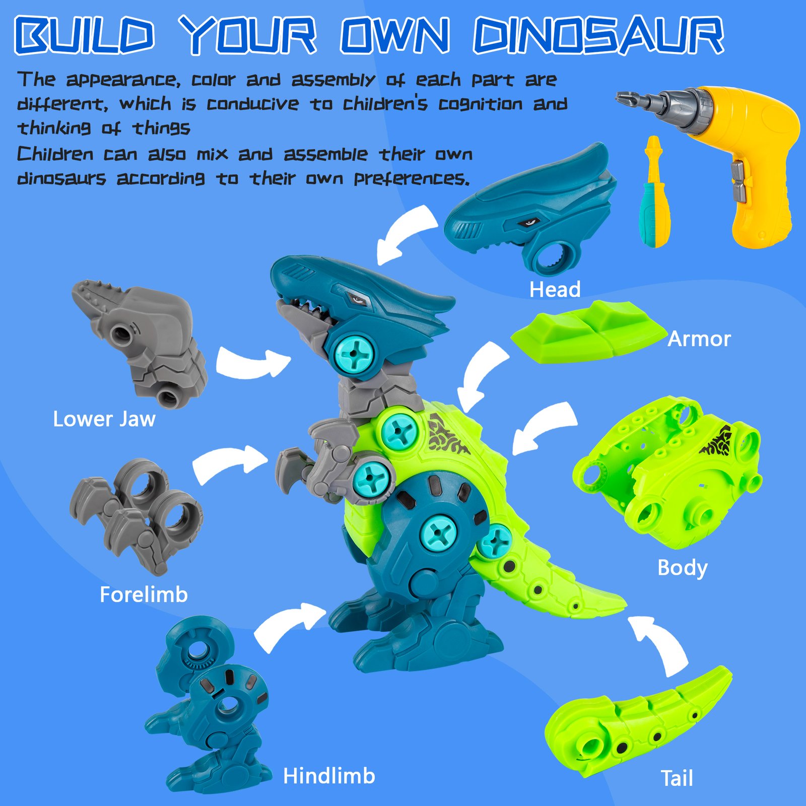 Take Apart Dinosaur Toys