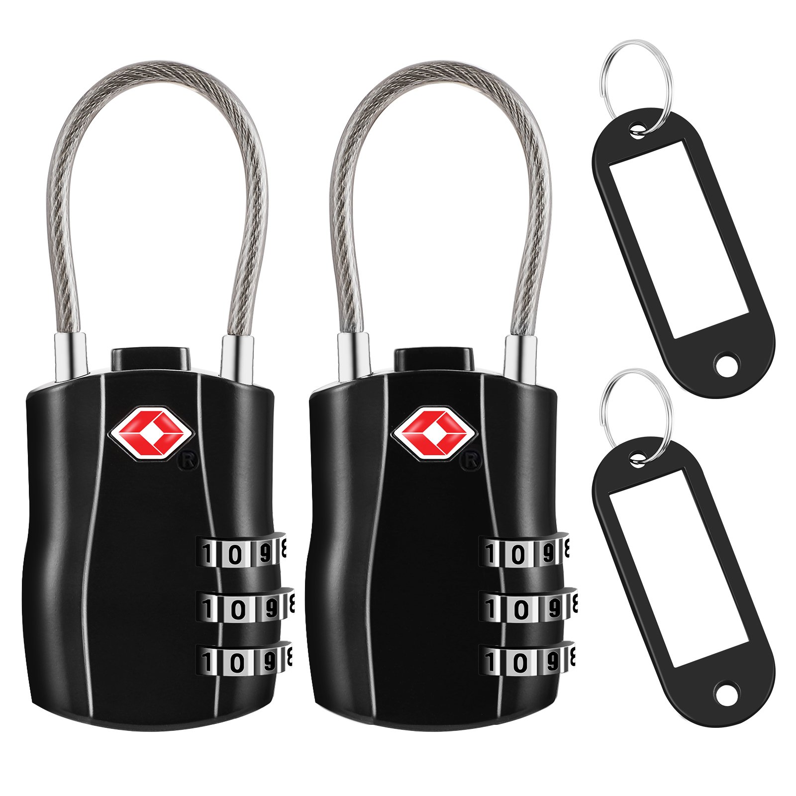 2 Pack Luggage Locks