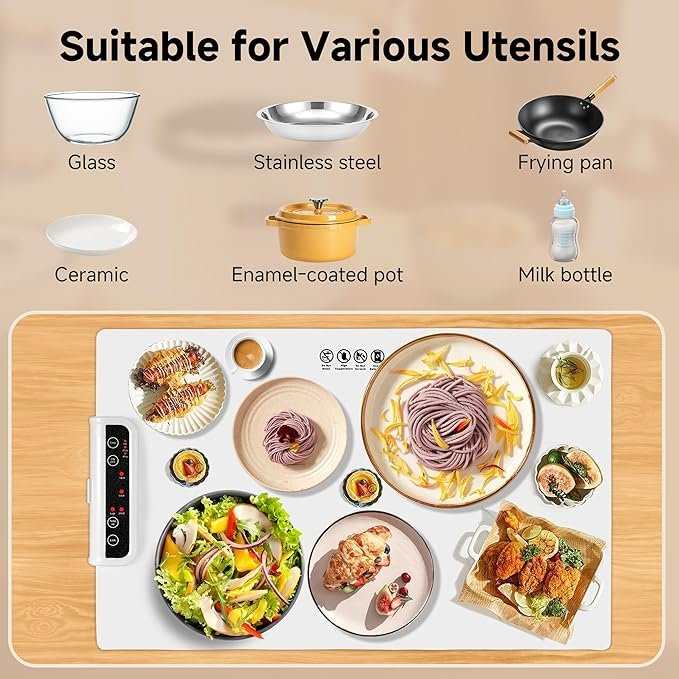 Electric Food Warmer Tray