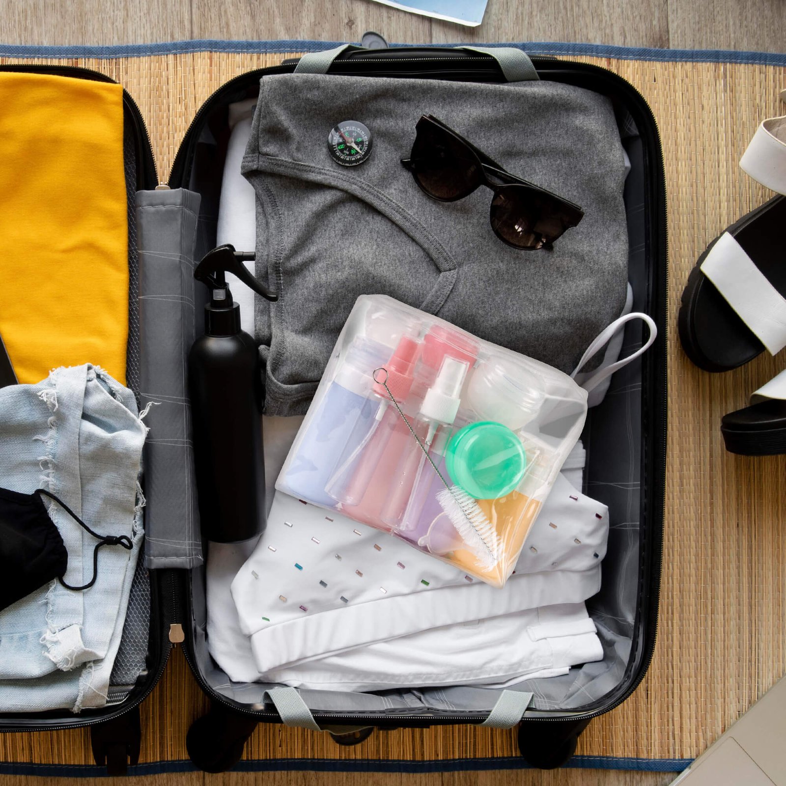 16 Piece Travel Bottle Set