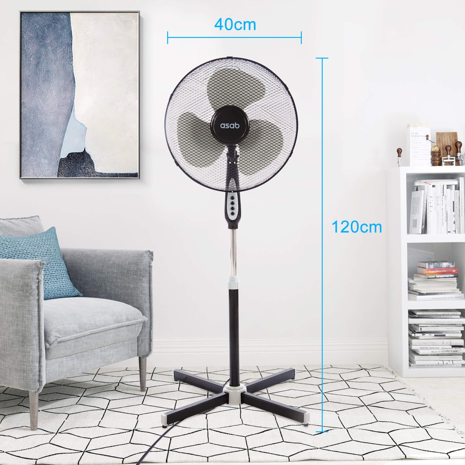 Pedestal Standing Fan