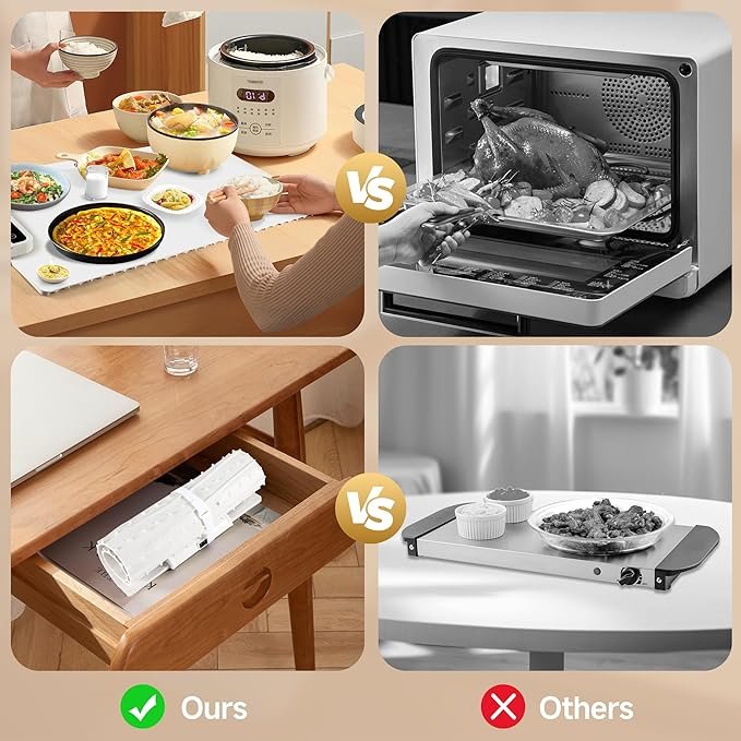 Electric Food Warmer Tray