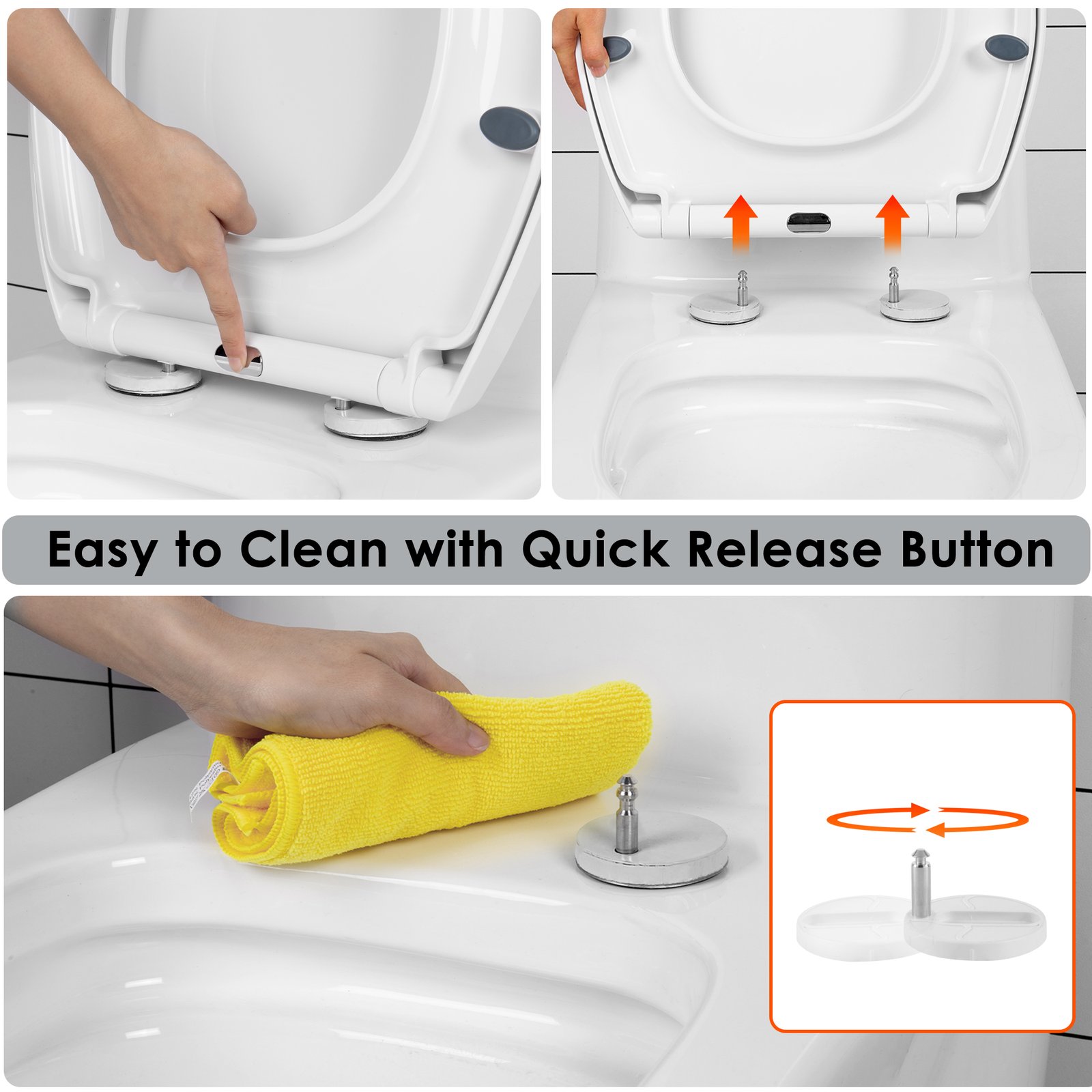 Soft Close Toilet Seat