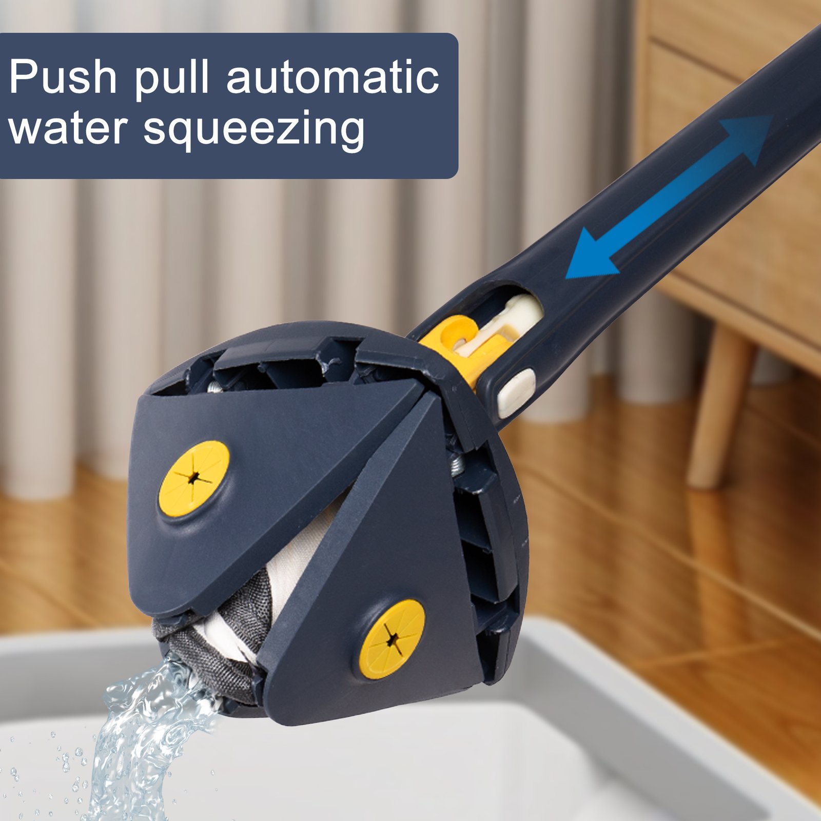 Triangle Cleaning Mop