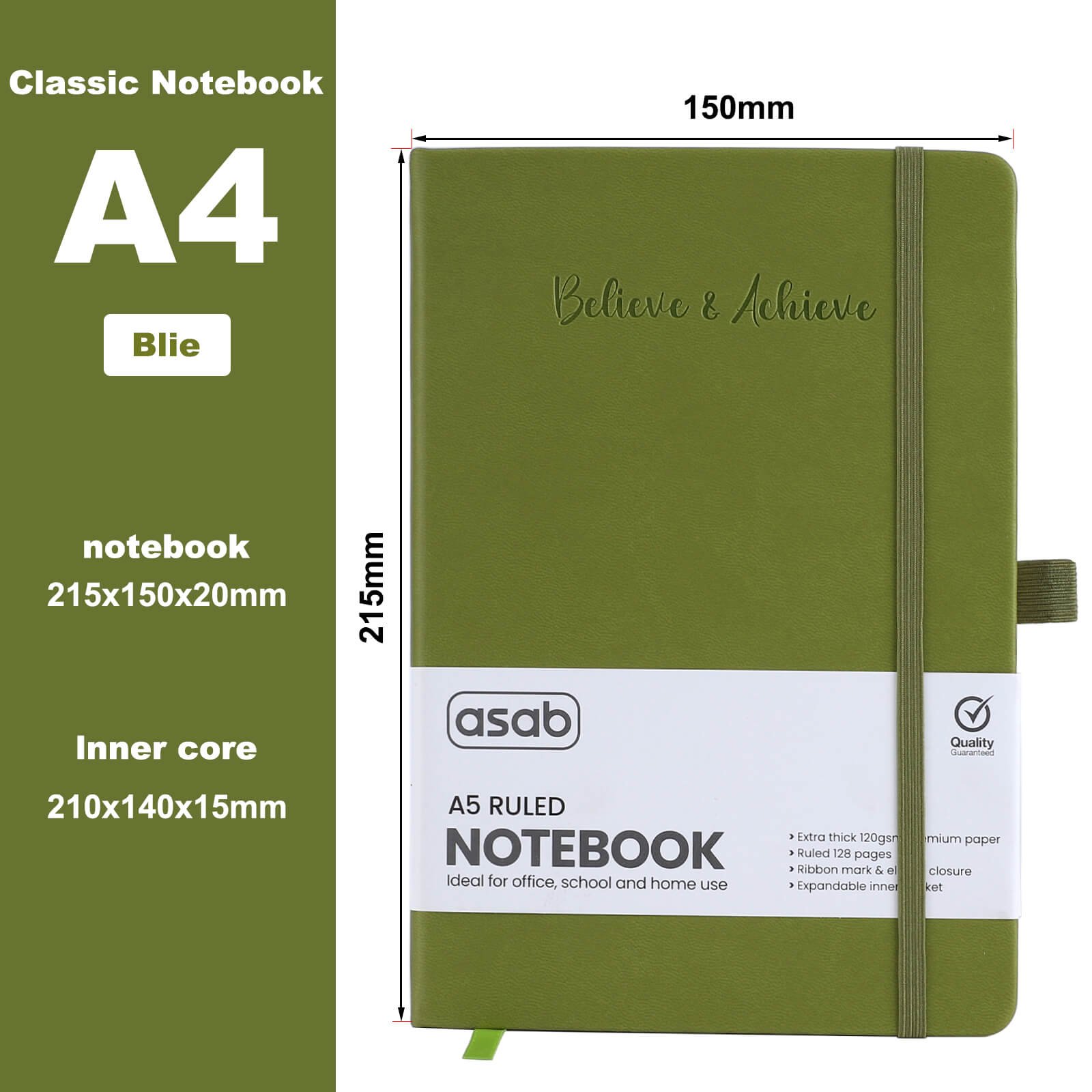 A4 Journal Notebook