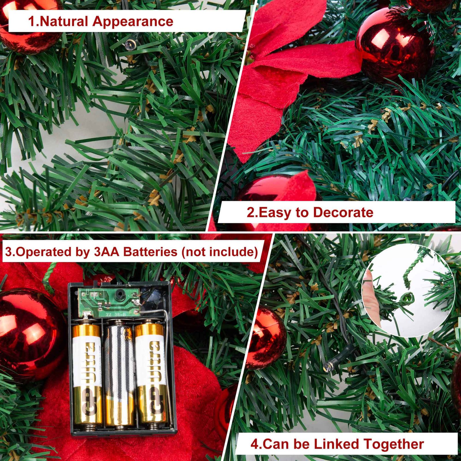 9FT Christmas Garland