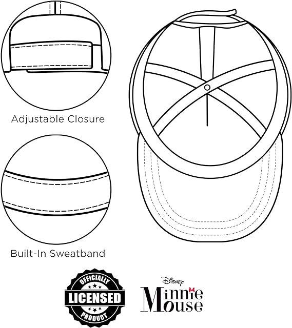 Disney Girls' Minnie Mouse Ears Hat