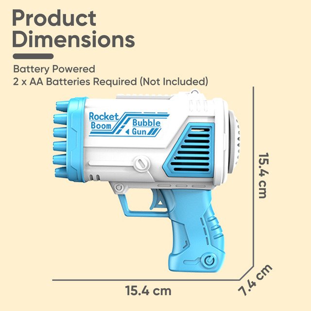 32 Holes Bubble Machine Gun