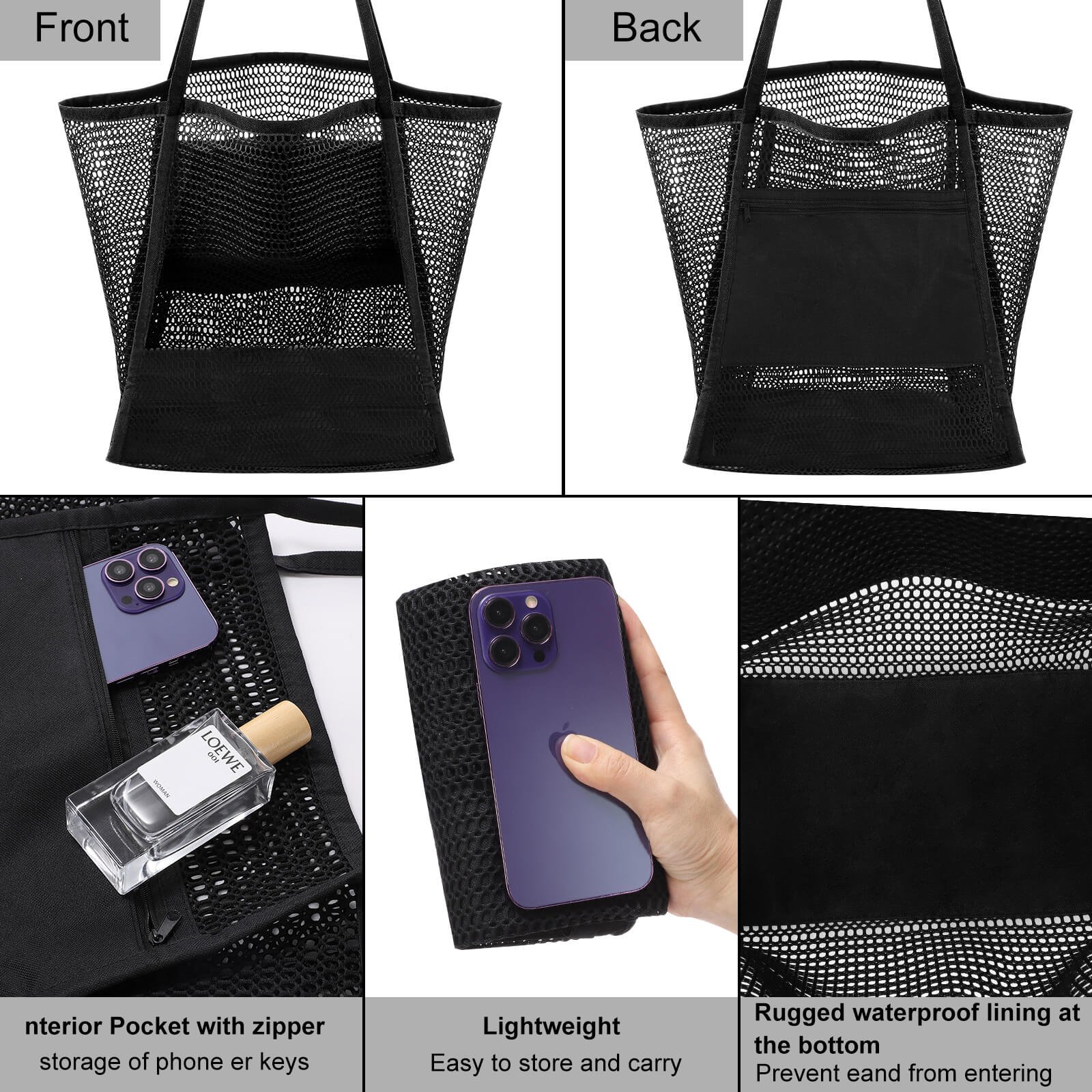 Mesh Tote Bag