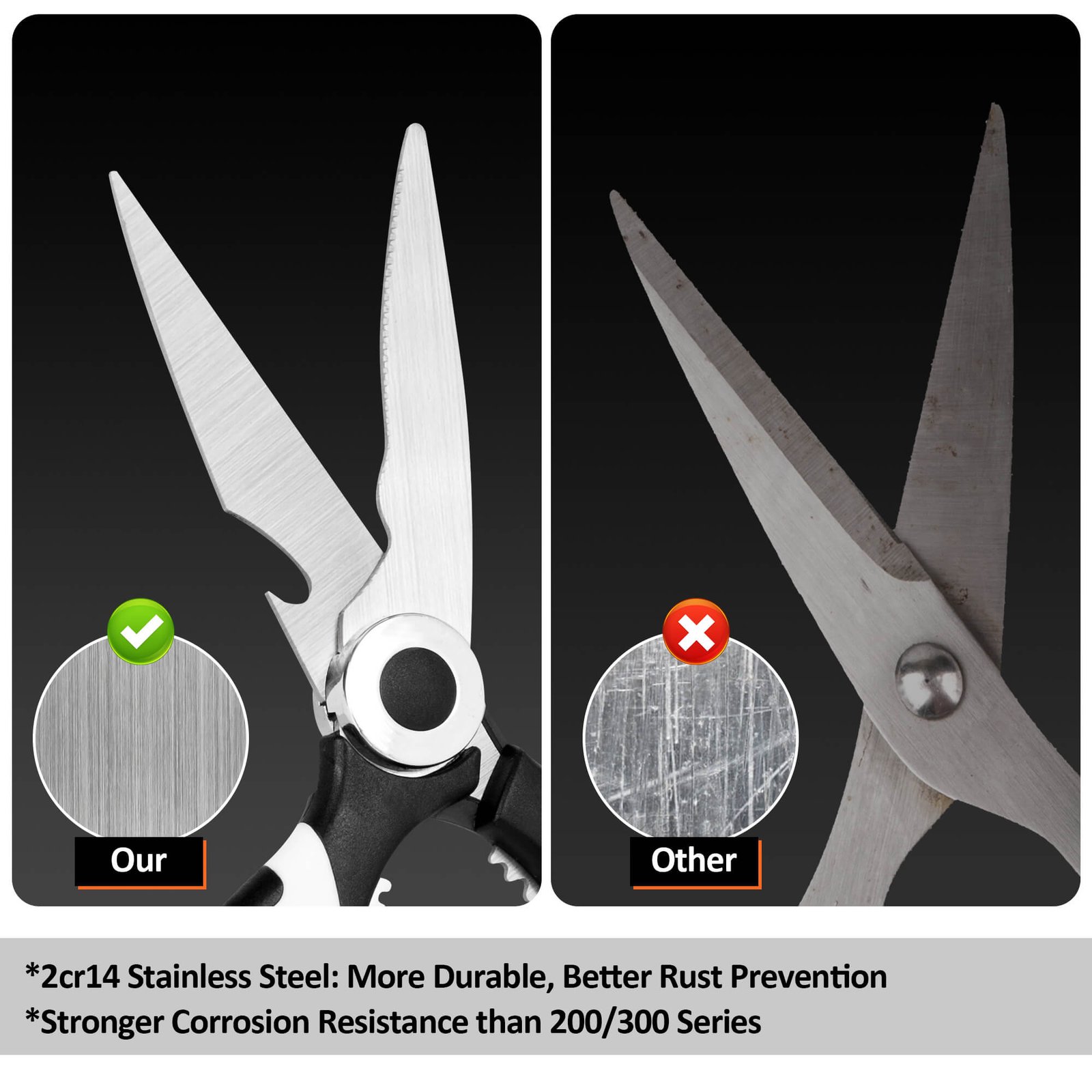 Heavy Duty Kitchen Scissors