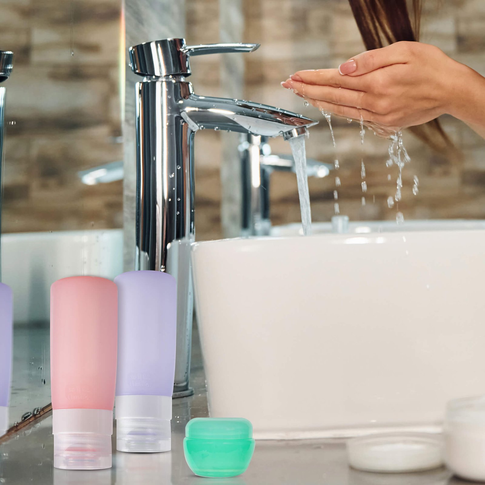 16 Piece Travel Bottle Set