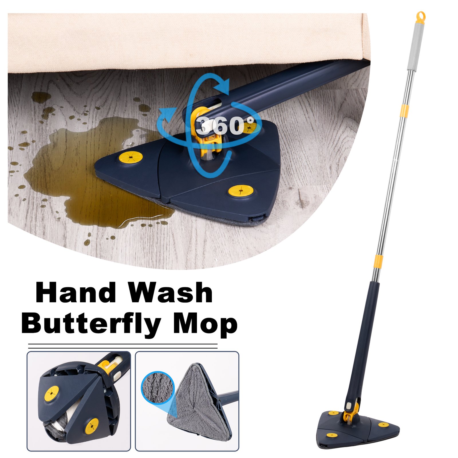 Triangle Cleaning Mop