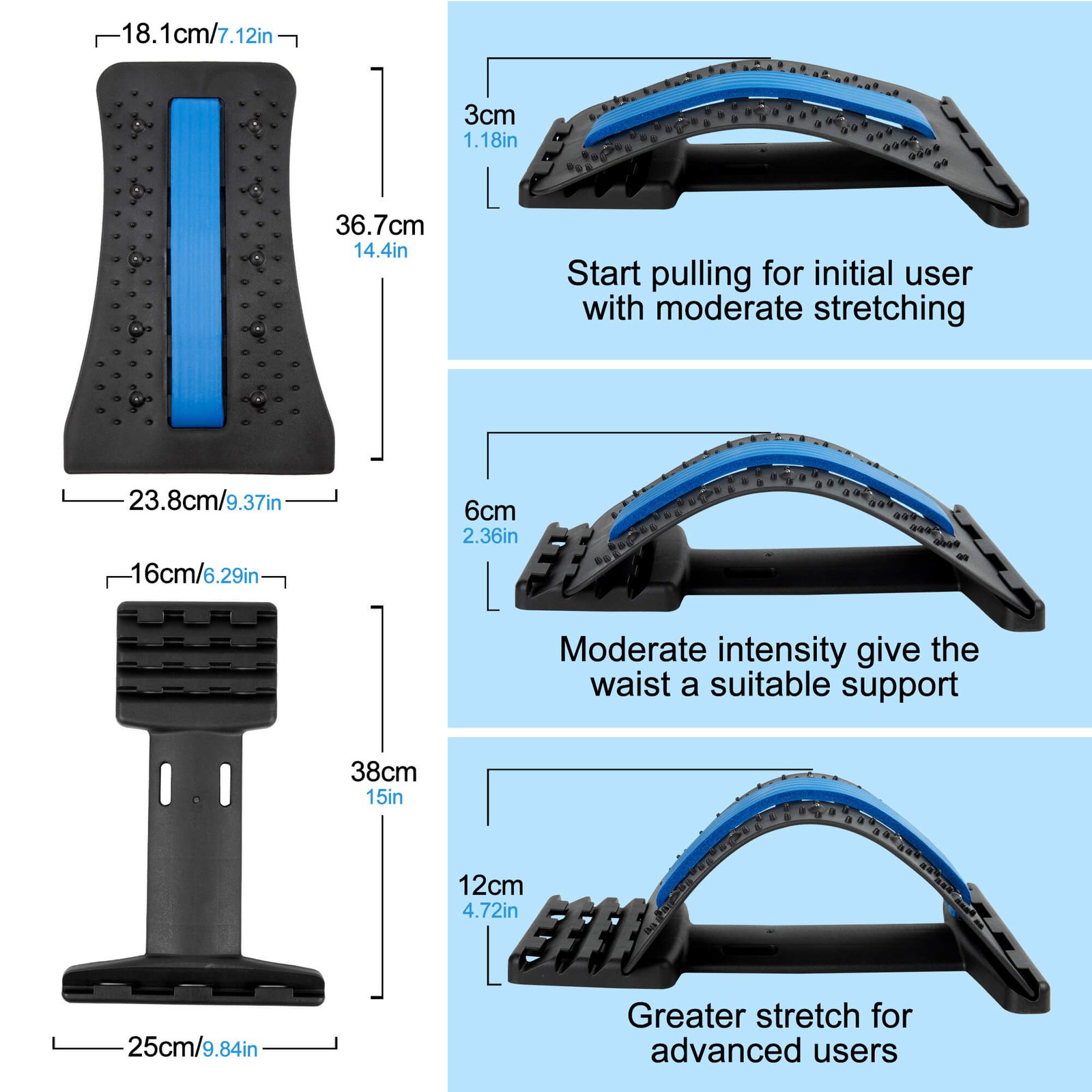 Lumbar spine reliever