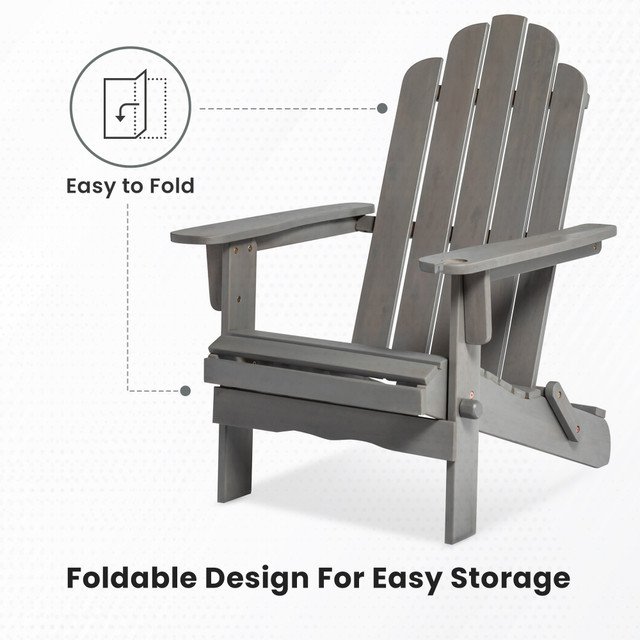 Folding Chair Wooden Deck Chair