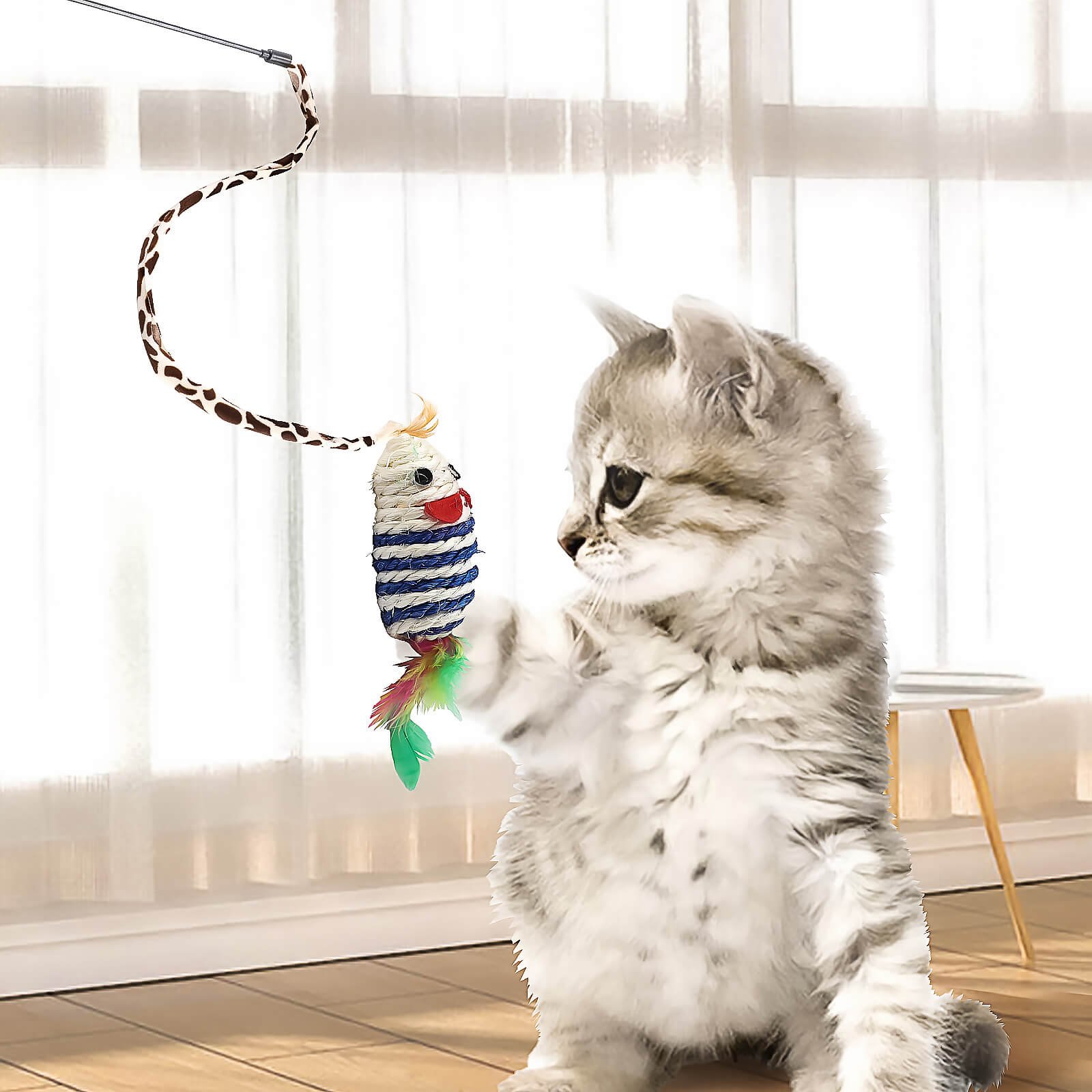 21 Pcs Cat Toys for Indoor
