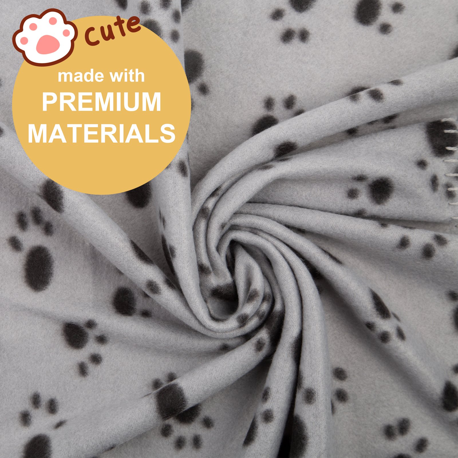 Pack of 3 Large Soft Fleece Pet Blanket